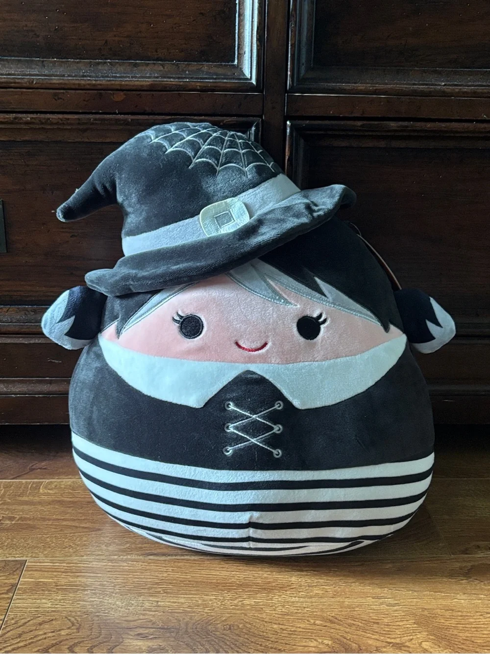 Squishmallows Witch Plush - Black & Pink
